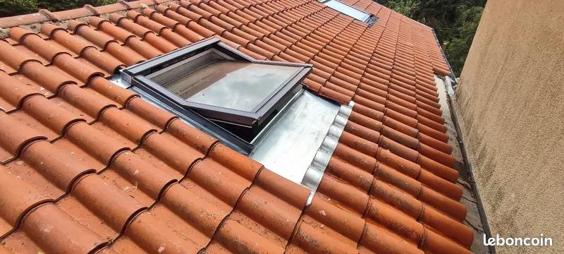 Abergement zinc Velux